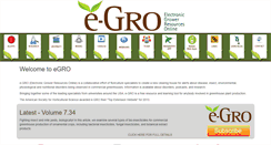 Desktop Screenshot of e-gro.org