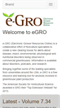 Mobile Screenshot of e-gro.org